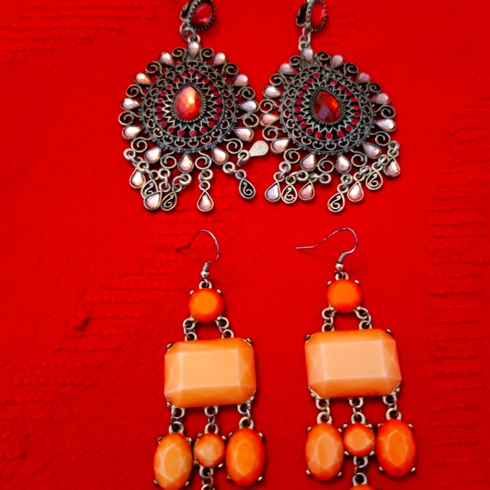 SOLD!!   Holiday earrings